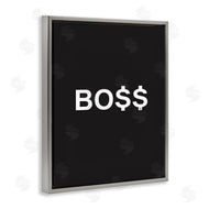 Martina Pavlova | Boss Text Dollar Signs