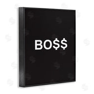 Martina Pavlova | Boss Text Dollar Signs