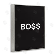 Martina Pavlova | Boss Text Dollar Signs