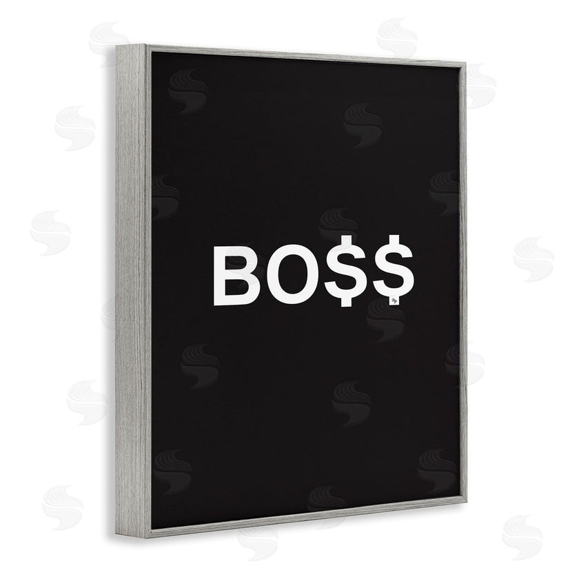 Martina Pavlova | Boss Text Dollar Signs