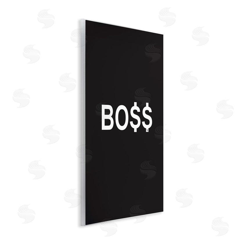 Martina Pavlova | Boss Text Dollar Signs