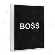 Martina Pavlova | Boss Text Dollar Signs