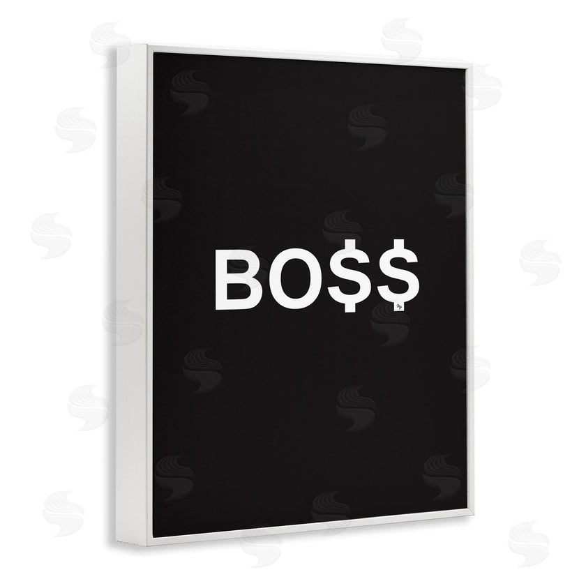 Martina Pavlova | Boss Text Dollar Signs