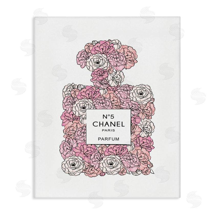 Martina Pavlova | Pink Rose Perfume Bottle Fashion