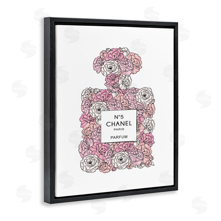 Martina Pavlova | Pink Rose Perfume Bottle Fashion