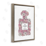 Martina Pavlova | Pink Rose Perfume Bottle Fashion