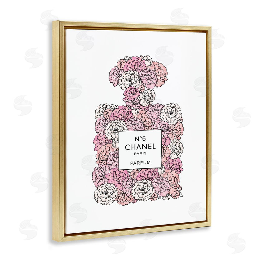 Martina Pavlova | Pink Rose Perfume Bottle Fashion