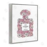 Martina Pavlova | Pink Rose Perfume Bottle Fashion