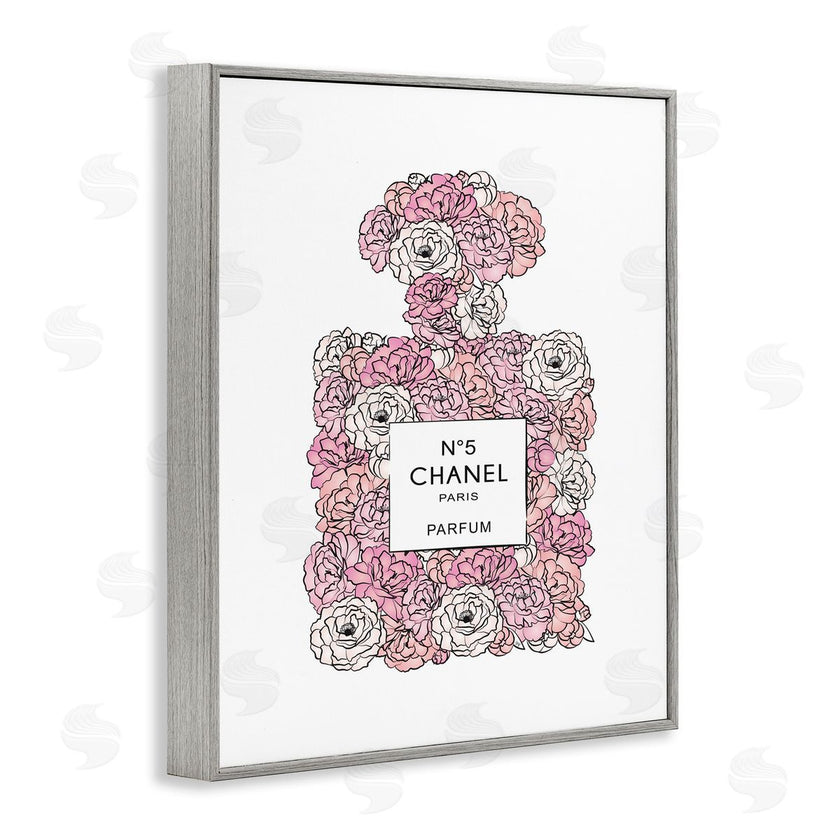 Martina Pavlova | Pink Rose Perfume Bottle Fashion