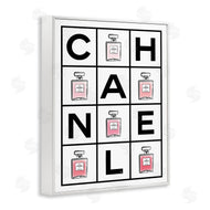 Martina Pavlova | Perfume Bottle Bold Text Glam Pattern