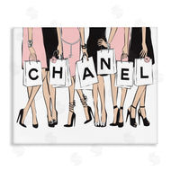 Martina Pavlova | Fashionista Shopping Bags Standing Poses