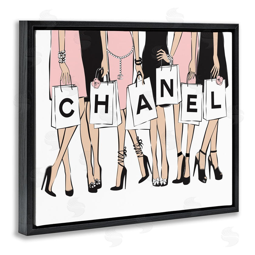 Martina Pavlova | Fashionista Shopping Bags Standing Poses