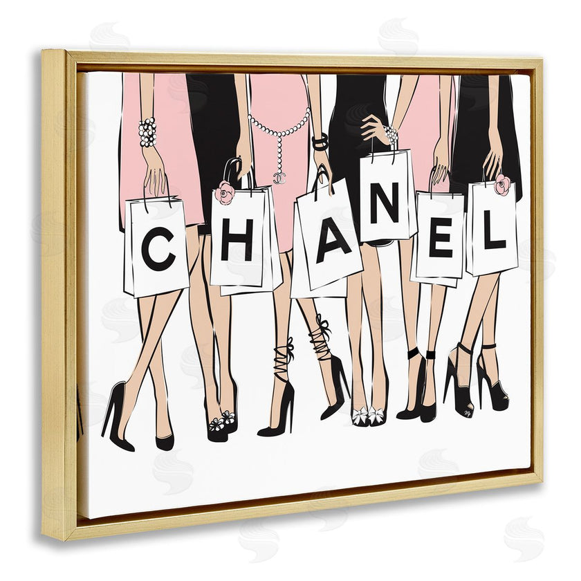 Martina Pavlova | Fashionista Shopping Bags Standing Poses