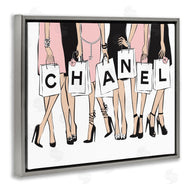 Martina Pavlova | Fashionista Shopping Bags Standing Poses