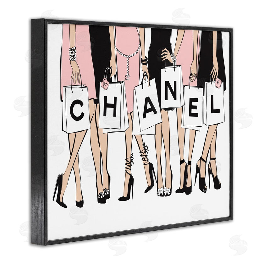 Martina Pavlova | Fashionista Shopping Bags Standing Poses