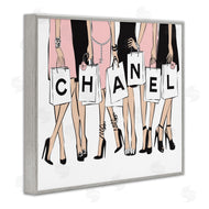 Martina Pavlova | Fashionista Shopping Bags Standing Poses
