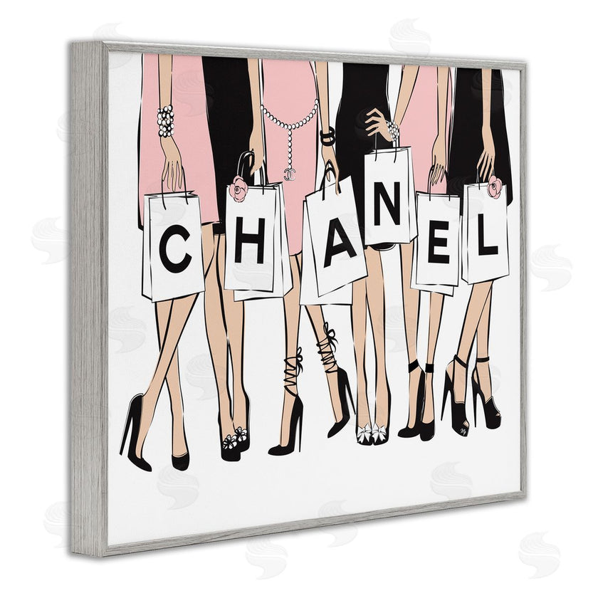 Martina Pavlova | Fashionista Shopping Bags Standing Poses