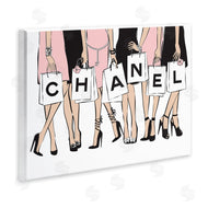 Martina Pavlova | Fashionista Shopping Bags Standing Poses