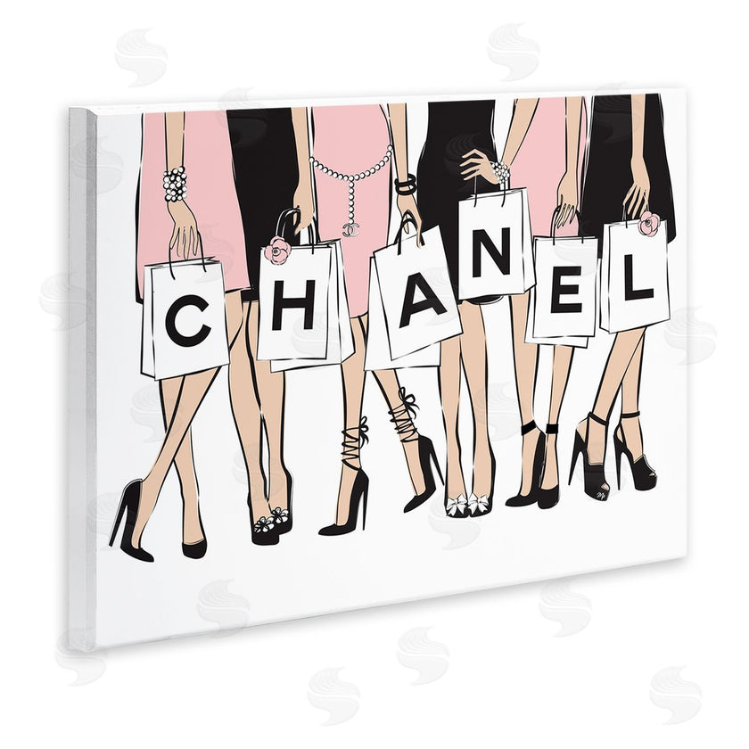 Martina Pavlova | Fashionista Shopping Bags Standing Poses