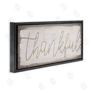 Stupell Studio | Thankful Distressed Paint Pattern