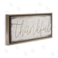 Stupell Studio | Thankful Distressed Paint Pattern