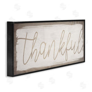 Stupell Studio | Thankful Distressed Paint Pattern