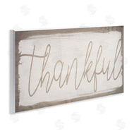 Stupell Studio | Thankful Distressed Paint Pattern