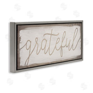 Stupell Studio | Grateful Distressed Wood Pattern