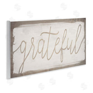 Stupell Studio | Grateful Distressed Wood Pattern