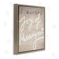 Stupell Studio | JOMO Rustic Joy of Missing Out
