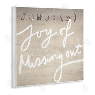 Stupell Studio | JOMO Rustic Joy of Missing Out