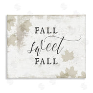 Stupell Studio | Fall Sweet Fall Autumn Leaves
