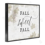 Stupell Studio | Fall Sweet Fall Autumn Leaves