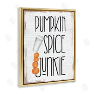 Stupell Studio | Pumpkin Spice Junkie Coffee Cup