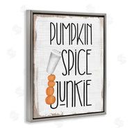 Stupell Studio | Pumpkin Spice Junkie Coffee Cup
