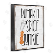Stupell Studio | Pumpkin Spice Junkie Coffee Cup