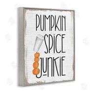 Stupell Studio | Pumpkin Spice Junkie Coffee Cup