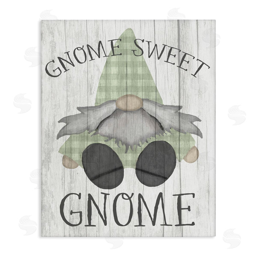 Stupell Studio | Gnome Sweet Gnome Garden Pun