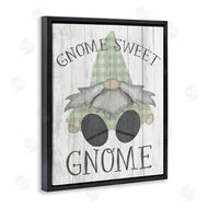 Stupell Studio | Gnome Sweet Gnome Garden Pun