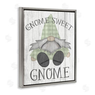 Stupell Studio | Gnome Sweet Gnome Garden Pun