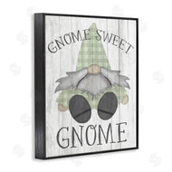 Stupell Studio | Gnome Sweet Gnome Garden Pun