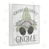 Stupell Studio | Gnome Sweet Gnome Garden Pun