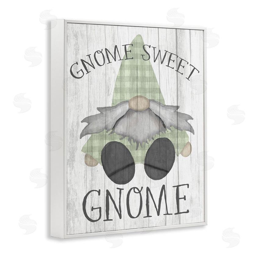 Stupell Studio | Gnome Sweet Gnome Garden Pun