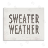 Stupell Studio | Minimal Sweater Weather Text