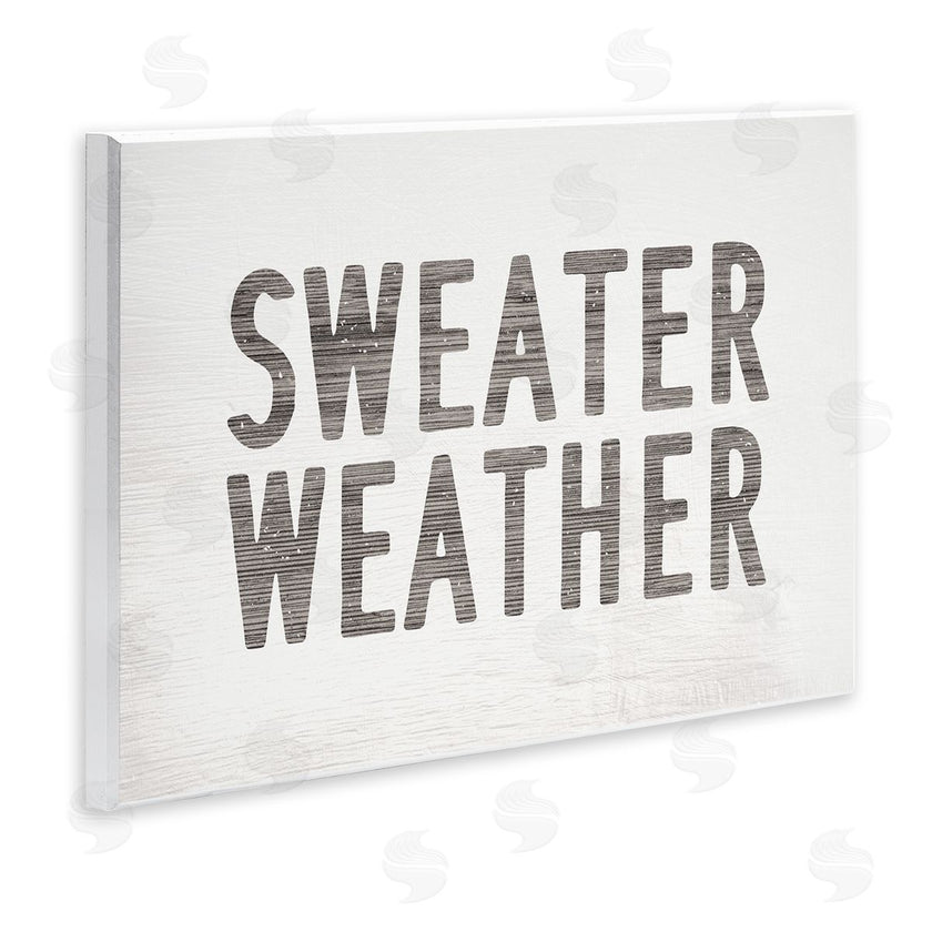 Stupell Studio | Minimal Sweater Weather Text