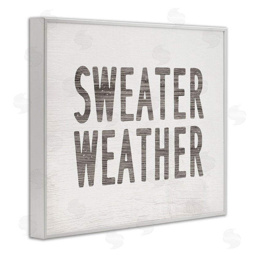 Stupell Studio | Minimal Sweater Weather Text