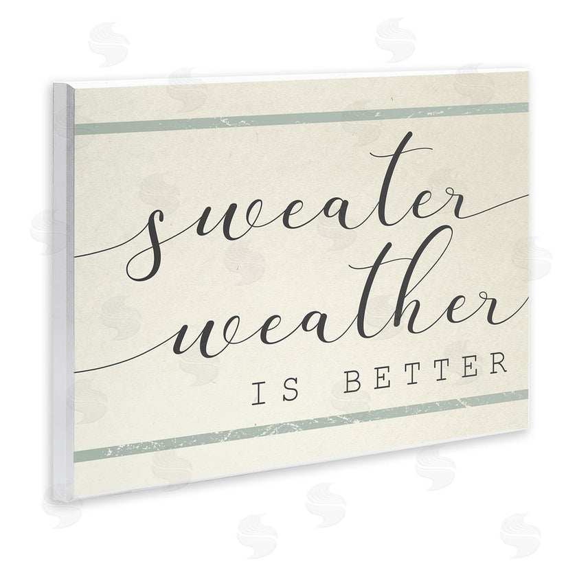 Stupell Studio | Sweater Weather is Better Bistro Stripe