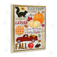 Andrea Tachiera | Seasonal Fall Phrases Rustic Charm
