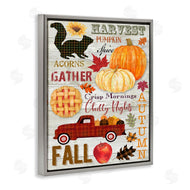 Andrea Tachiera | Seasonal Fall Phrases Rustic Charm