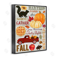 Andrea Tachiera | Seasonal Fall Phrases Rustic Charm